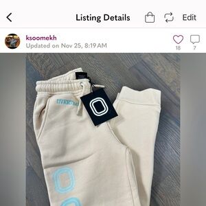 Overtime jogger shorts, relisted for @sehammes